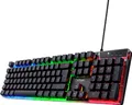 Produktbild: Trust Gaming GXT 835 Azor Gaming Tastatur mit Beleuchtung Deutsches QWERTZ Layout, Tastaturlayout in Originalgröße, 3 LED-Farbmodi, Anti-Ghosting, 12 Multimedia-Funktionstasten, PC/Laptop