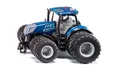 Produktbild: siku 6738, New Holland T7.315 Traktor, 1:32, Blau, Metall/Kunststoff, Ferngesteuert, Ohne Fernsteuermodul, Steuerung via App oder Gaming Controller möglich, Mit abnehmbaren Doppelreifen