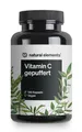 Produktbild: natural elements Vitamin C gepuffert 500mg – 120 Kapseln  – pflanzliche Fermentation