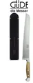 Produktbild: Güde Messer Brotmesser Franz Güde 32 cm & Lederscheide ital. Olivenholz 7431/32