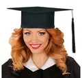 Produktbild: Widmann S.r.l. Kostüm Doktorhut Schwarz, Doktorandenhut für Abifeier un