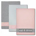 Produktbild: Dyckhoff Geschirrtuch 3-Set 'eat & drink' 50 x 70 cm - 0222099600