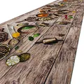 Produktbild: ANRO Küchenteppich Küchenläufer Teppich Läufer Küche waschbar rutschfest Speziata Abwaschbar 100 x 52cm