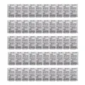 Produktbild: Silica Gel Beutel Sachets Trockenmittel Kleine Beutel?Mehrzweck-Trockenmittelbeutel zur Absorption von Feuchtigkeit, Luftentfeuchter, Schimmelgerüchen?50 Pakete.