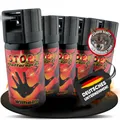 Produktbild: 5 x Wilhelm Pfefferspray 40 ml Tierabwehr Selbstverteidigung CS KO Spray
