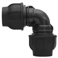 Produktbild: PE Verschraubung Winkel Ø 40 x 40 mm - Trinkwasser geeignet