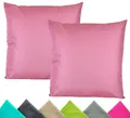 Produktbild: JACK Kissenbezüge 2er Set 40x40cm Outdoor Wasserfest, (2 Stück), 2x Kissenhülle, strapazierfähig, wasserabweisend, Innen & Außen