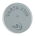 Produktbild: VARTA 14501319 - Knopfzellen-Batterie V319 mit 1,5 Volt, Kapazität 16 mAh, chemisches System Silberoxid, für elektronische Alltagsgeräte zur Sicherstellung einer optimalen Energieversorgung
