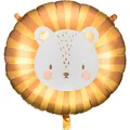 Produktbild: Partydeco Folienballon Löwe 70 x 67 cm, Gelb (1 x) (FB208)