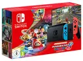 Produktbild: Nintendo Switch Neon-Rot/Neon-Blau (2019 Edition) Mario Kart 8 Deluxe Bundle