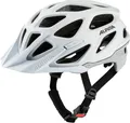 Produktbild: ALPINA Mythos Reflective - Reflektierender, Optimal Sichtbarer & Sicherer Fahrradhelm mit Fliegennetz, für Erwachsene, White matt, M (52-57 cm)