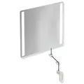 Produktbild: Hewi 801 Kipp-Lichtspiegel LED 801.01.40097 600x540x6mm, lichtgrau