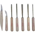 Produktbild: Schnitzersatz mit Holzheft 7-teilig