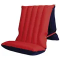 Produktbild: HAPPY PEOPLE Sitz-/Liegematratze, 54 x 16 x 175cm, blau/rot - bunt