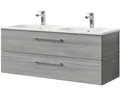 Produktbild: Pelipal Badmöbel-Set Sunline 121 BxHxT 121 x 50 x 46 cm Frontfarbe sangallo grau