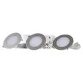 Produktbild: Hera 3er-Set LED-Einbauleuchte 3W ww mit Trafo 24/15W 61056938002