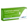 Produktbild: Cetirizin axicur 10 mg Filmtabletten
