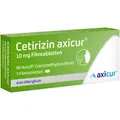 Produktbild: Cetirizin axicur 10 mg Filmtabletten 7 St