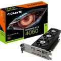 Produktbild: Gigabyte NVIDIA GeForce RTX 4060 OC Low Profile Graphics Card - 8GB GDDR6, 128-bit, PCI-E 4.0, 2475MHz Core Clock, 2x DP 1.4, 2x HDMI 2.1a, NVIDIA DLSS 3 - GV-N4060OC-8GL