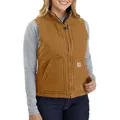 Produktbild: Carhartt Sherpa Lined Mock Neck Vest Brown Gr.L (L) (30340296)