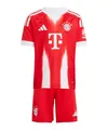 Produktbild: adidas Performance FC Bayern München Mini Trikot Set Home 2025/2026 Kids rot, 92 Kinder