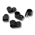 Produktbild: Kabelclip Set 100x P-Clip I Perfekt geeignet für Kabel mit 9mm Durchmesser 3/...