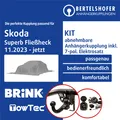 Produktbild: Für SKODA Superb Fließheck IV Typ NZ3 11.2023-jetzt AHK abn +7pol sp. E-Satz TOP
