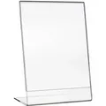 Produktbild: HMF 46934 Acryl Tischaufsteller Schräg DIN A4 Hochformat Glasklar