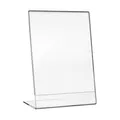 Produktbild: 46934 Acryl Tischaufsteller schräg | DIN A4 Hochformat | Glasklar