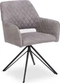 Produktbild: Polsterstuhl SANSIBAR HORUM BHT 57x88x63 cm grau Esszimmerstuhl