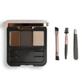 Produktbild: Makeup Revolution, Brow Sculpt Kit, Dark, 2,2g