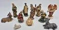 Produktbild: Krippenfiguren-Set 11teilig 1,5-5cm Weihnachtsdekoration Weihnachten Winter Deko