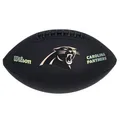 Produktbild: Wilson NFL Carolina Panthers Metallic Premiere Football Offizielle Größe schwarz