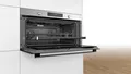 Produktbild: BOSCH Einbaubackofen Serie 6 VBC5580S0, mit Teleskopauszug nachrüstbar, Hydrolyse