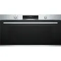 Produktbild: Bosch VBC5580S0 Serie 6 Einbau-Backofen, 48 x 90 cm extra breit, LCD-Touchdisplay - Silber