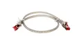 Produktbild: Kabel krosowy patchcord S/FTP (PiMF) kat.6 LSZH szary 0,5m 50885