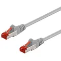 Produktbild: Patchkabel Netzwerkkabel CAT6 LAN Kabel 2x RJ45 Stecker 50cm 0,5m weiß Ethernet