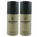 Produktbild: Karl Lagerfeld Classic 2 x 150 ml Deodorant Deospray Deodorant Spray Set