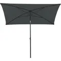 Produktbild: Siena Garden Marktschirm City 210 cm x 140 cm Grau mit Schieber