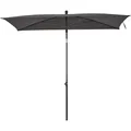 Produktbild: City Mittelstockschirm anthrazit/grau 140cm x 210cm Gestell Stahl anthrazit
