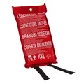 Produktbild: Abus Löschdecke LD1118 1x1 m – zum Löschen kleinerer Brände, erstickt Flammen