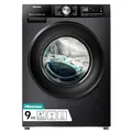 Produktbild: Hisense WF3S9043BB3 Waschmachine mit Dampffunkunktion, 9 kg, 1400 U,min, WiFi, ConnectLife, Power JetWash, Anti-Allergie Programm, Aqua Stop, Auto Wash, Quick Wash, EEK A-30 Prozent