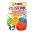 Produktbild: Metma P-101 - Eierfarben, 5 Stück, Gelb, Orange, Rot, Blau, Grün, magischer Stift, Karte für geheime Nachricht, Handschuh Färbetabletten, Ostereier, Ostern