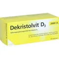 Produktbild: DEKRISTOLVIT D3 2.000 I.E. Tabletten, 90 St PZN 10818569
