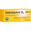 Produktbild: DEKRISTOLVIT D3 2000 I.E. Tabletten 90 St. PZN 10818569