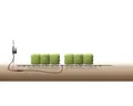 Produktbild: Bewässerungsset GARDENA Micro-Drip Start Set Pflanzreihen Gr. S (für eine 15 m P