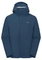 Produktbild: Rab Herren Downpour Jacke - Leichter wasserdichter Kapuzenmantel zum Wandern & Trekking - Tempest Blue - Large