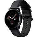 Produktbild: Samsung Galaxy Watch Active2, Fitnesstracker aus Edelstahl, großes Display, ausdauernder Akku, wassergeschützt, 40 mm, LTE, Schwarz - Schwarz