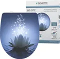 Produktbild: Schütte WC-Sitz Water Lily, Duroplast, mit Absenkautomatik und Schnellverschluss, High Gloss