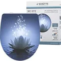 Produktbild: Schütte WC-Sitz Water Lily Duroplast mit Absenkautomatik & Schnellverschluss